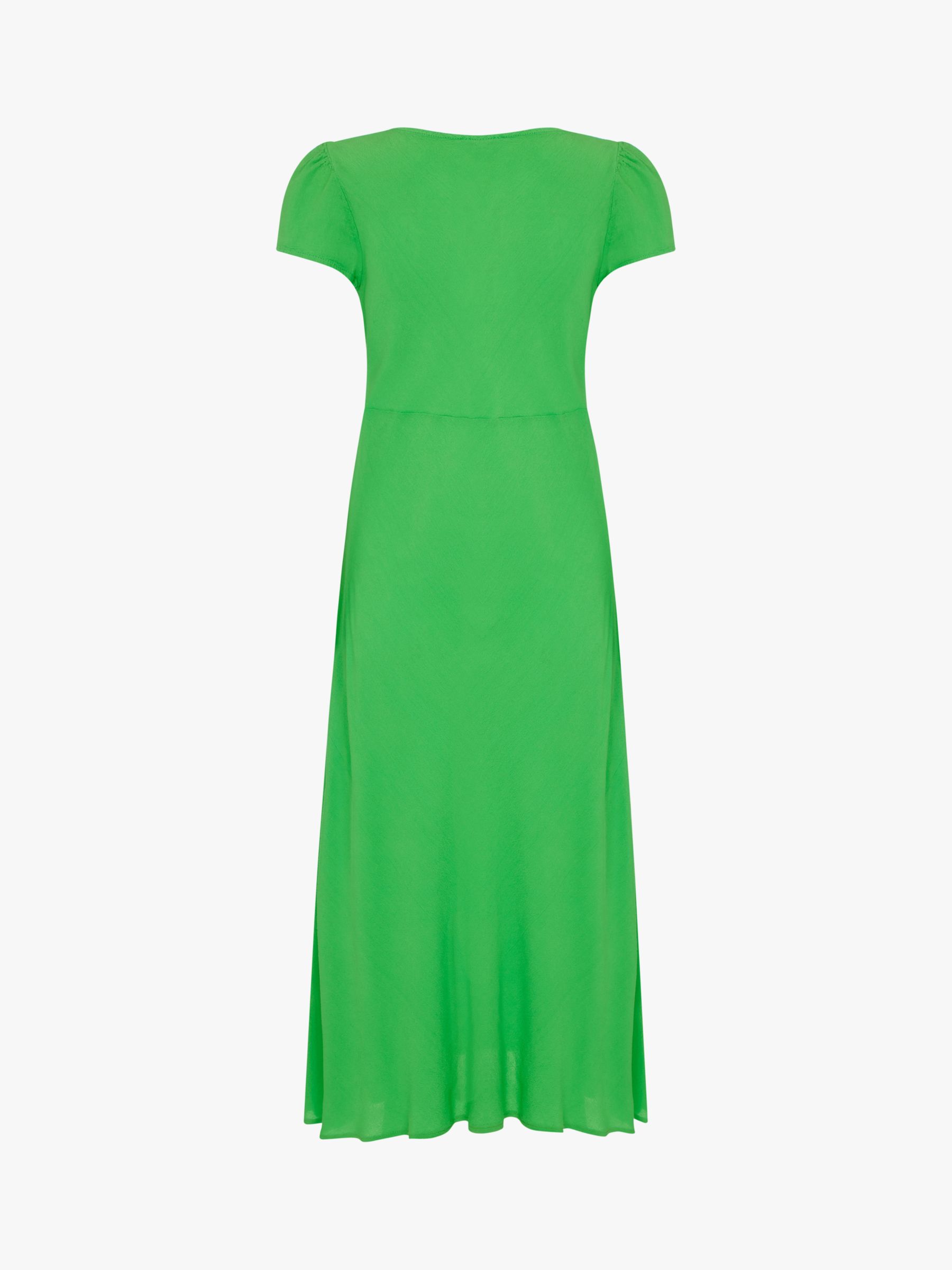 Ghost Leona Midi Dress, Green