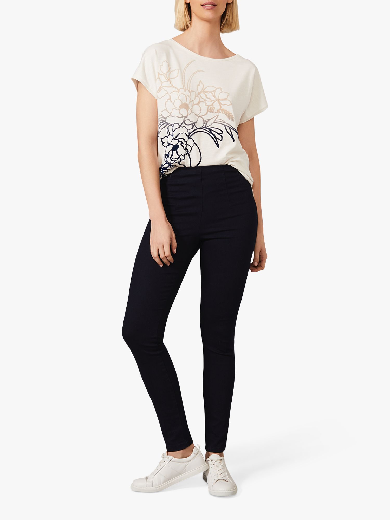 Buy Phase Eight Amina Double Zip Skinny Jeggings Online at johnlewis.com