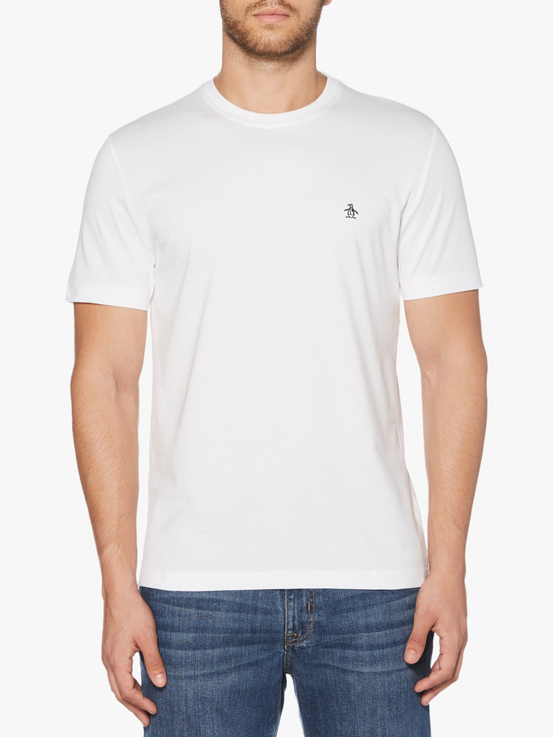 Short Sleeve Crew Neck T-Shirt, White 