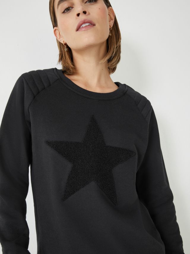 Hush 2025 star sweatshirt