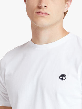 Timberland Dunstan Short Sleeve Logo T-Shirt, White