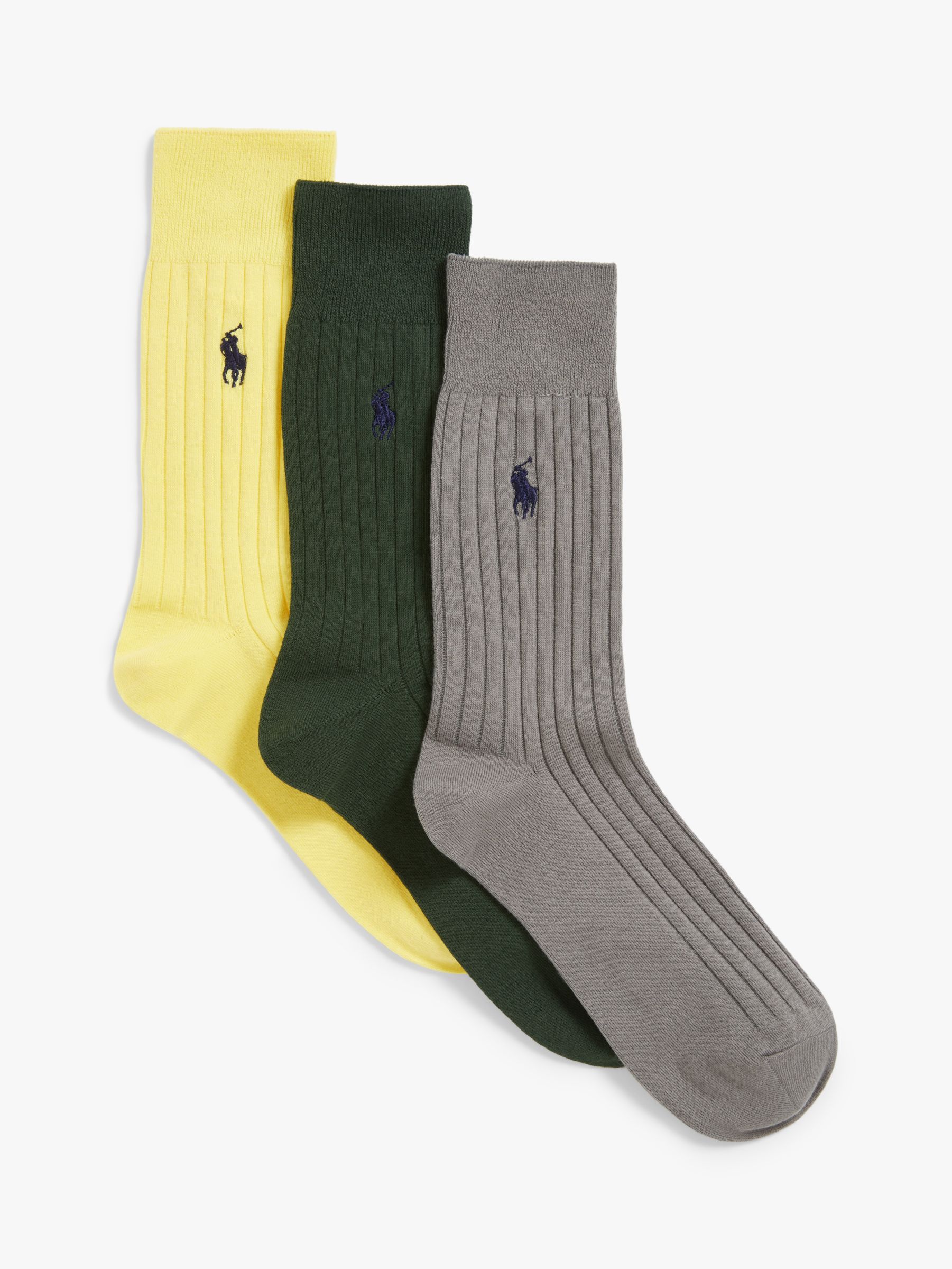 yellow ralph lauren socks