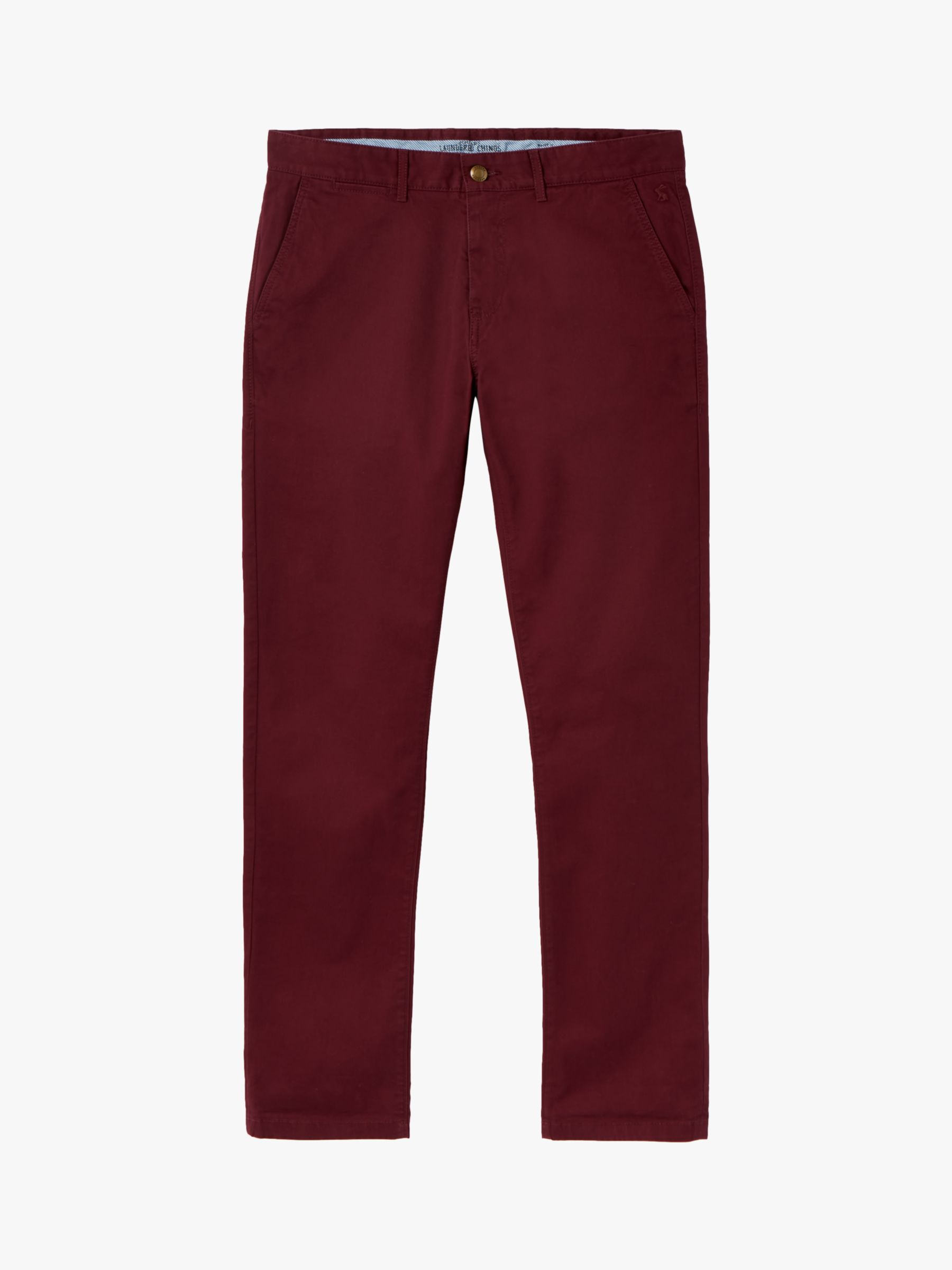 Joules Slim Fit Chinos, Fig Red, 34L
