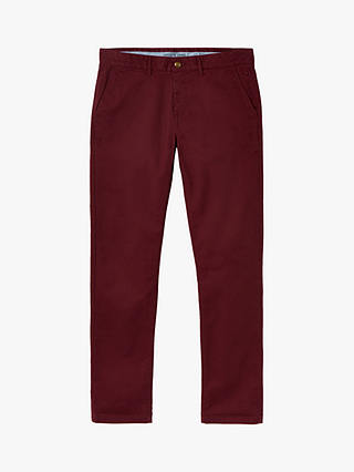Joules Slim Fit Chinos, Fig Red