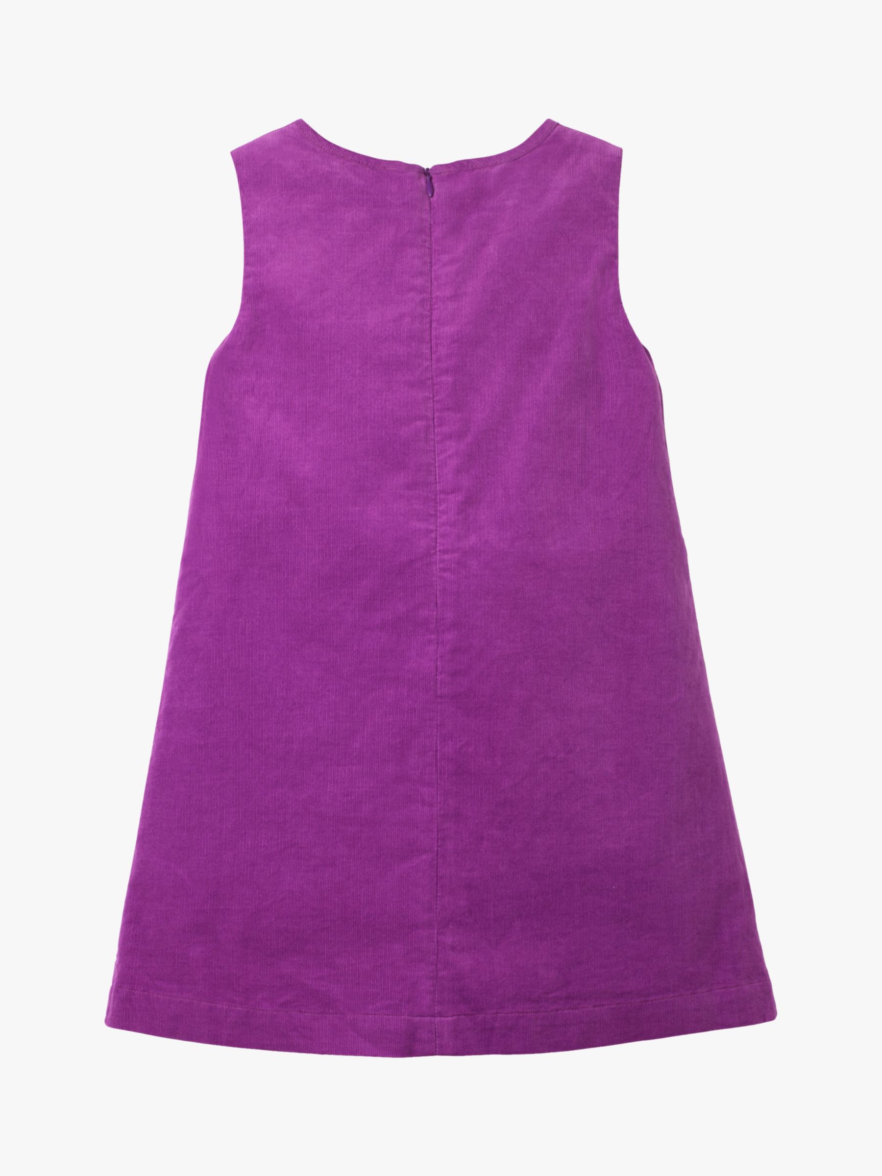 purple pinafore dress