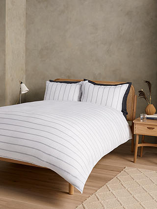 John Lewis & Partners Linen Stripe Bedding