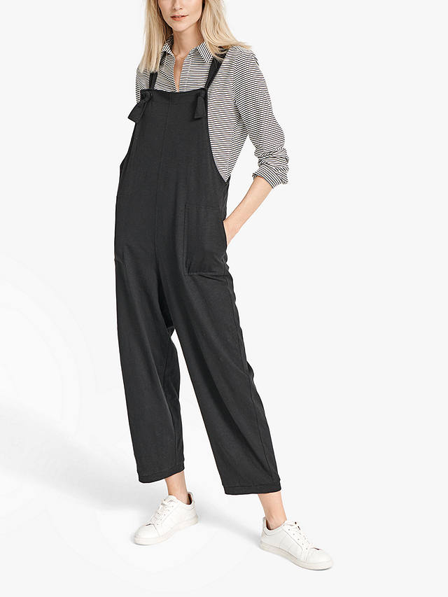 NRBY Cameron Jersey Dungaree, Black