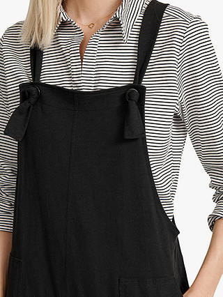 NRBY Cameron Jersey Dungaree, Black