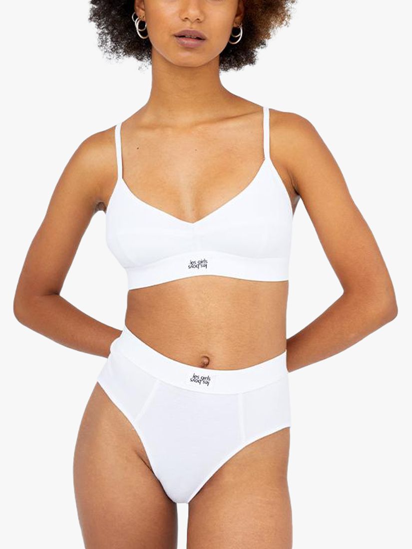 Les Girls Les Boys Ultimate Comfort Soft Bralette White 1A 108 B0002 - Free  Shipping at Largo Drive