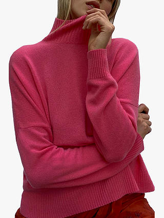 French Connection Wool and Cashmere Blend High Neck Jumper