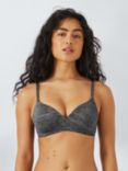 John Lewis Morgan Non Wired T-Shirt Bra, Black