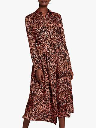 Damsel in a Dress Mayumi Leopard Maxi Shirt Dress, Multi