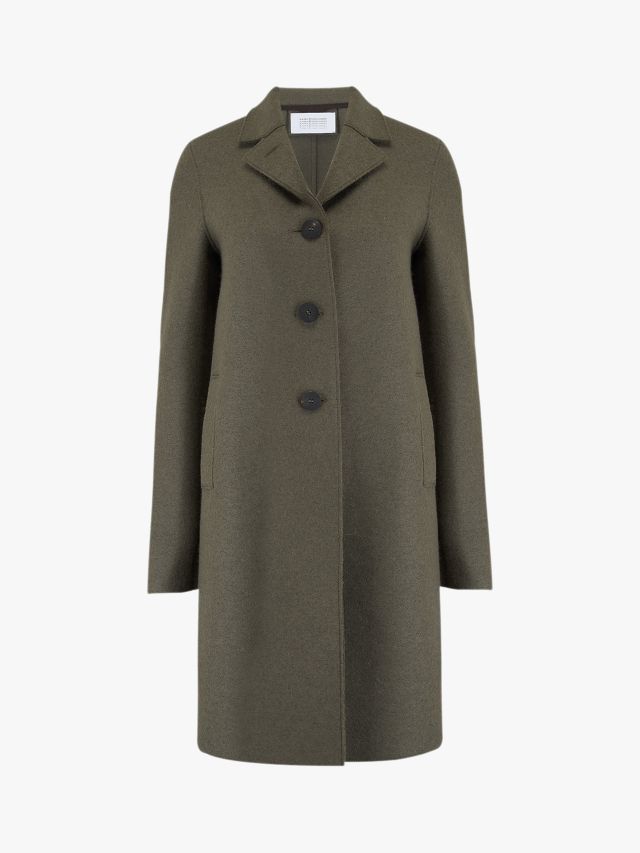 Harris wharf clearance london green coat