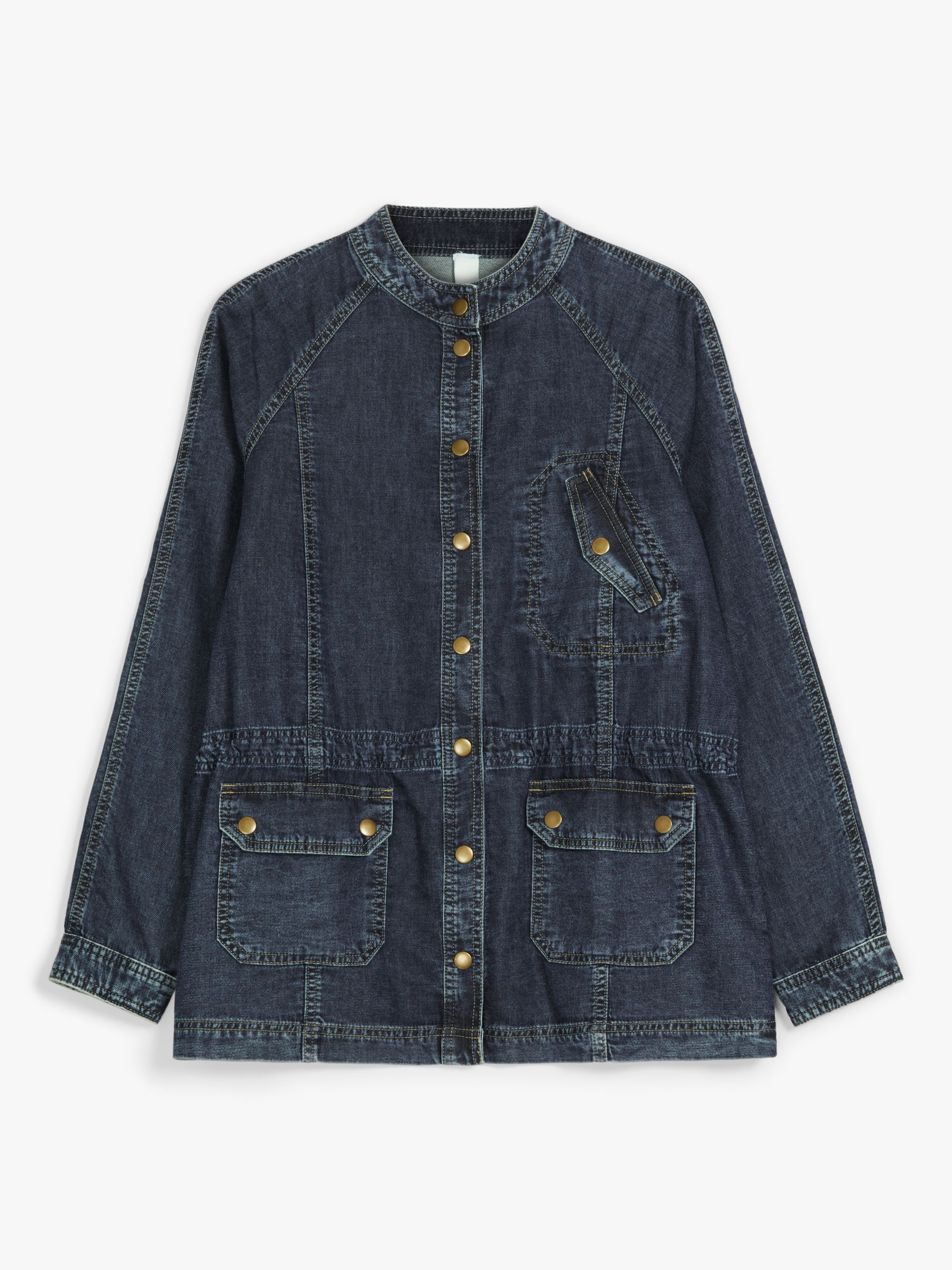 AND/OR Alberta Denim Jacket, Mid Wash Blue