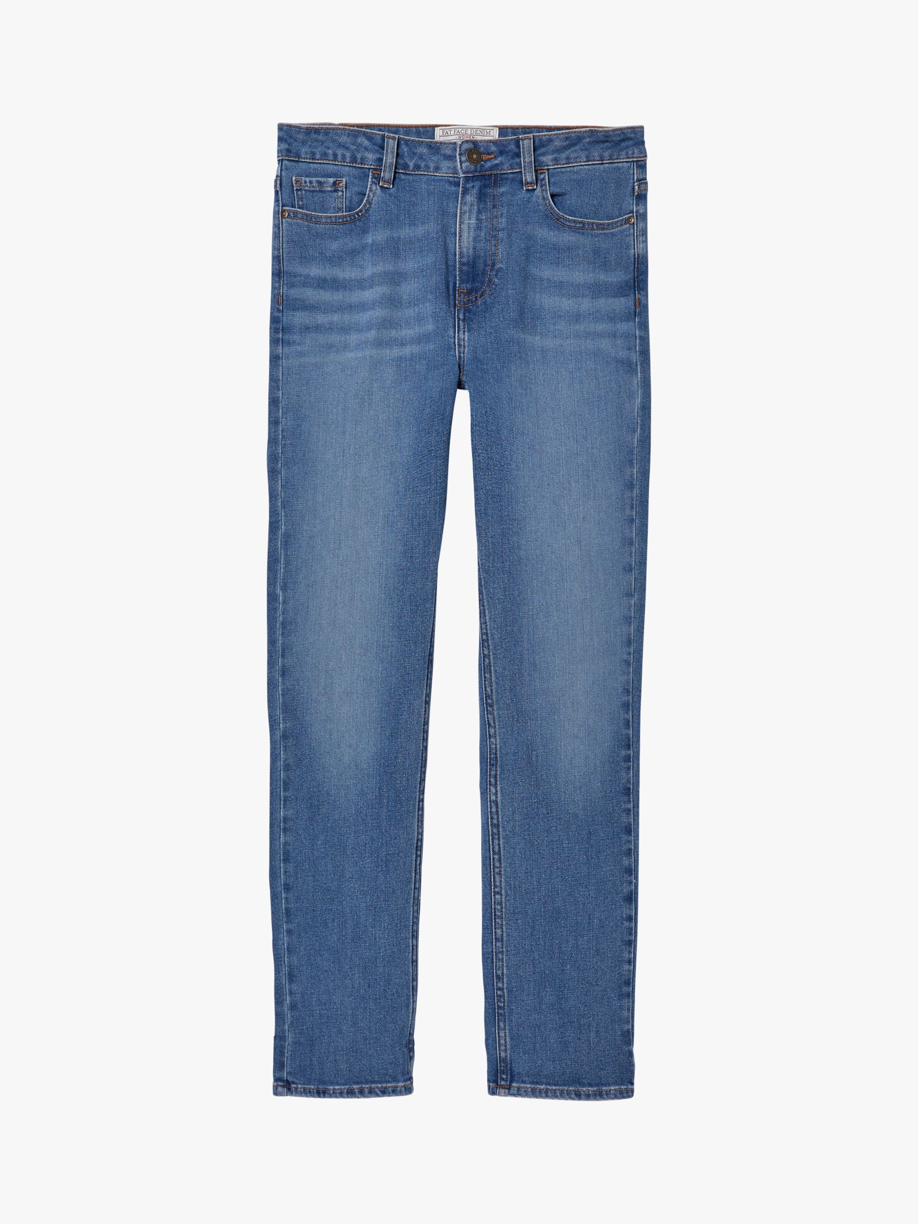 Fatface Chesham Girlfriend Jeans Light Wash At John Lewis And Partners
