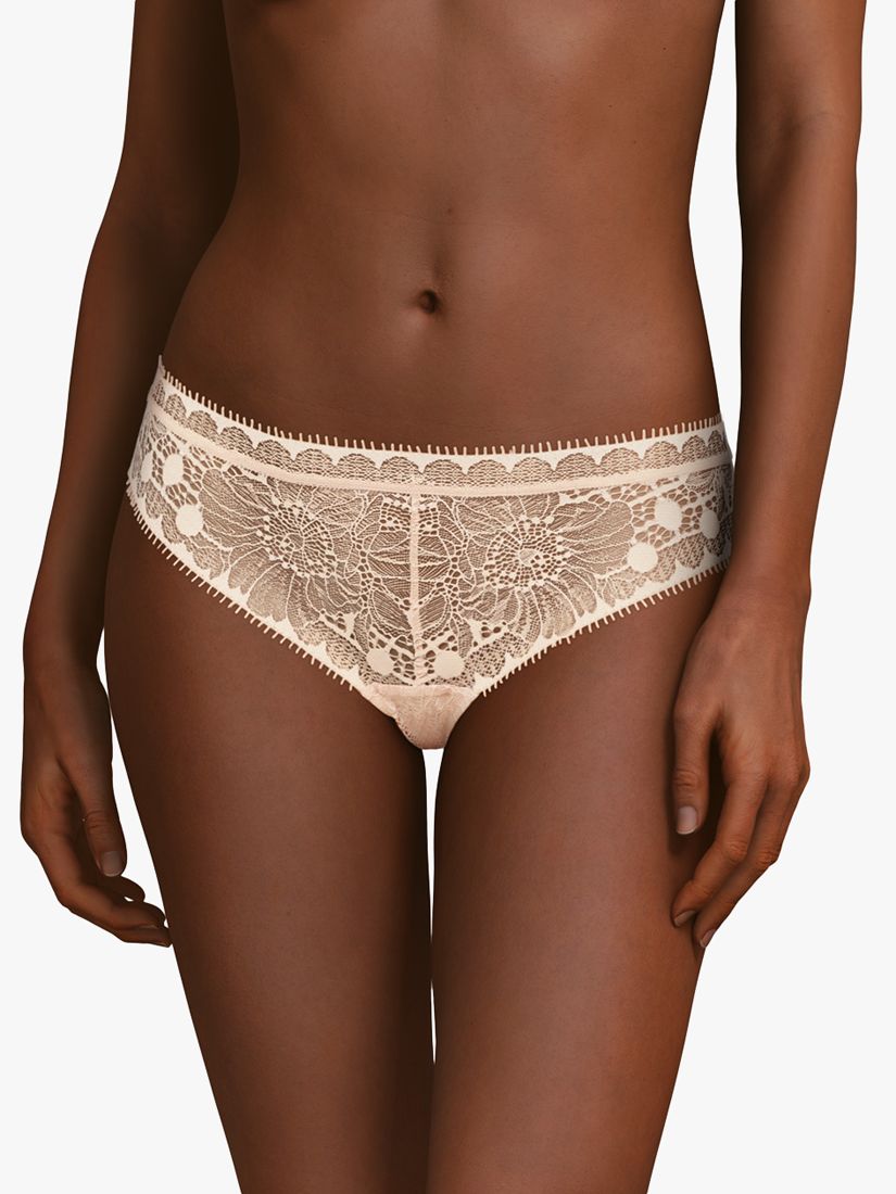 Chantelle Day To Night Tanga Knickers, Golden Beige, S