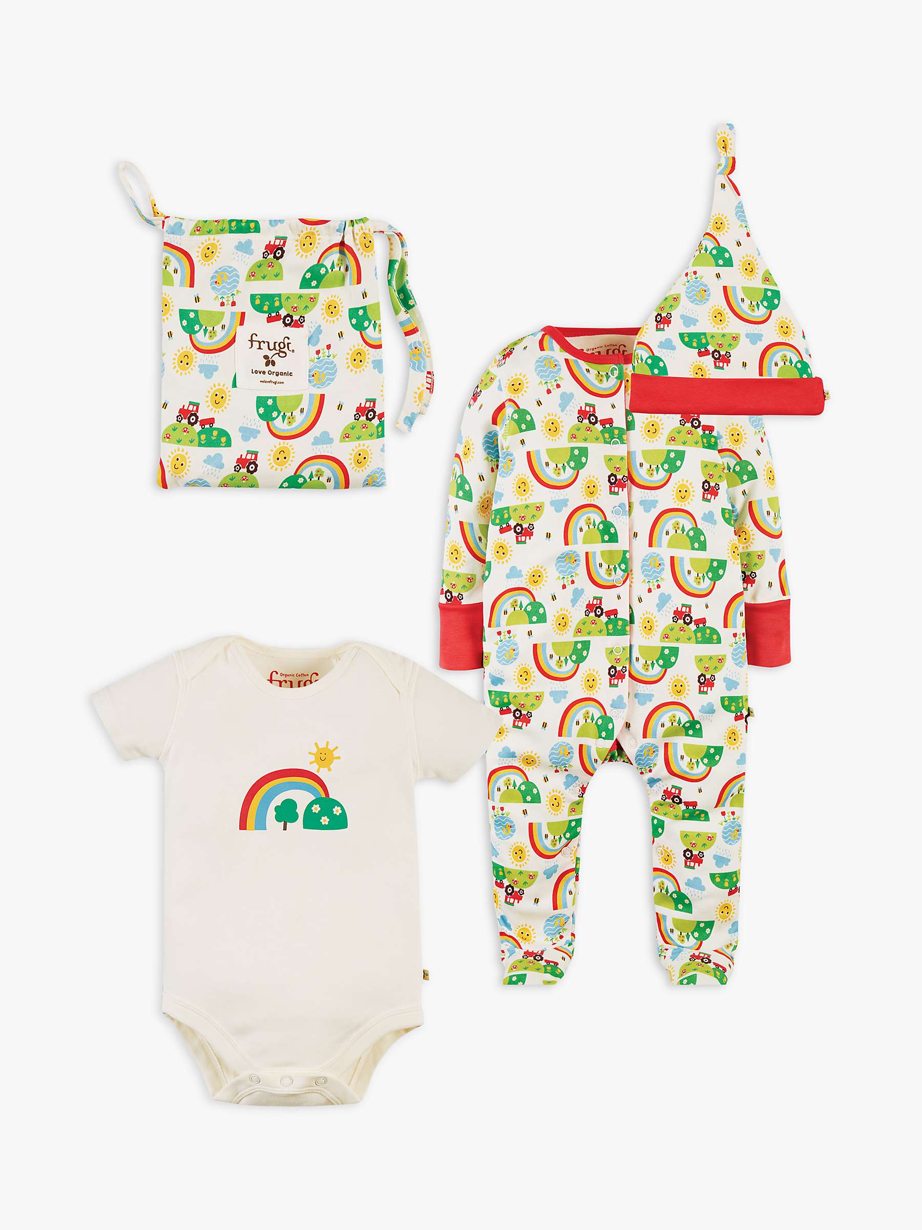 Buy Frugi Baby Happy Clothes Gift Set, Multi Online at johnlewis.com