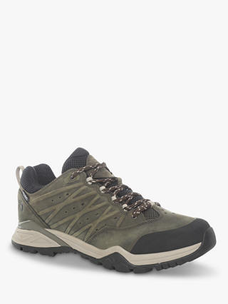 The North Face Hedgehog Hike II Men's Waterproof Gore-Tex Hiking Shoes, Tarman Green/TNF Black