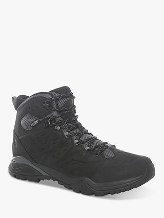 The North Face Hedgehog Hike II Mid Men's Waterproof Gore-Tex Hiking Shoes, TNF Black/Graphite Grey