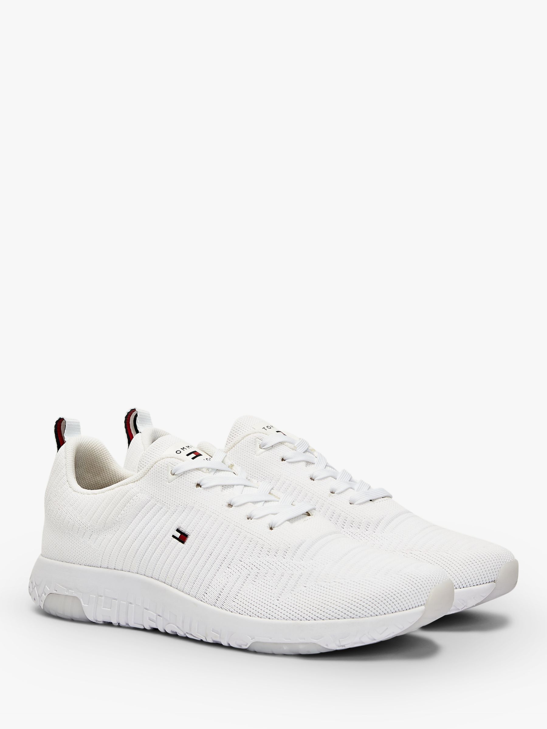 mens white tommy hilfiger trainers
