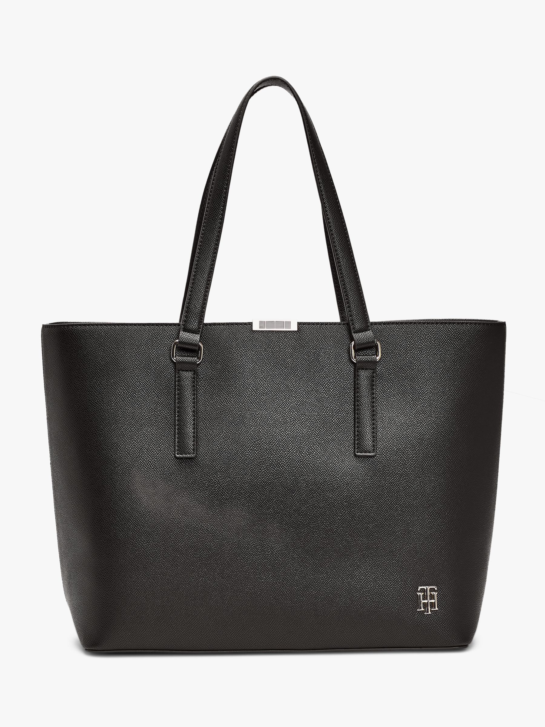 tommy hilfiger tote black