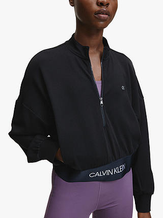 Calvin Klein Performance Zip Pullover Hoodie, CK Black