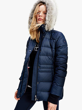 Tommy Hilfiger Tyra Quilted Jacket, Desert Sky