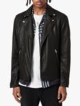 AllSaints Tyson Leather Biker Jacket, Black