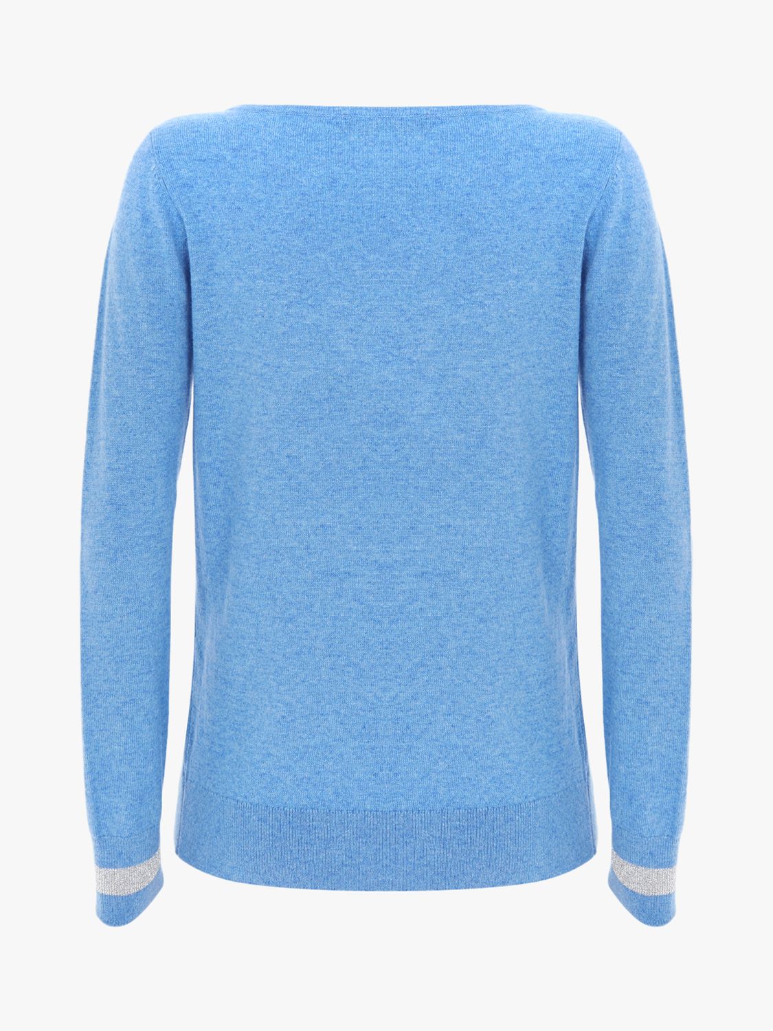 Mint Velvet Star Jumper, Blue