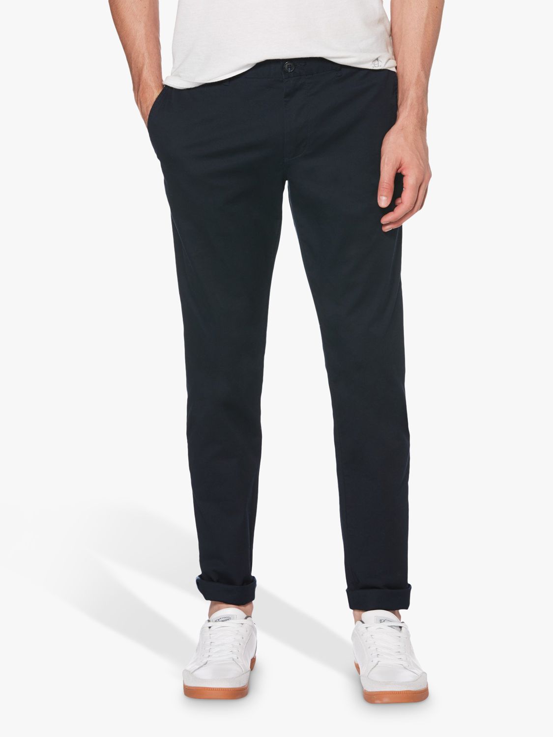  Original  Penguin Premium Stretch Cotton Chinos  413 Dark 