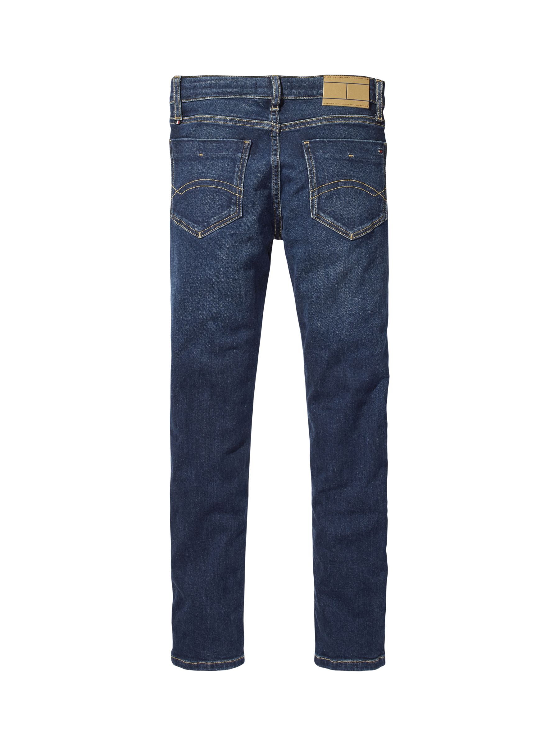 Hilfiger Boys' Slim Fit Jeans, New York Dark Stretch at John Lewis & Partners
