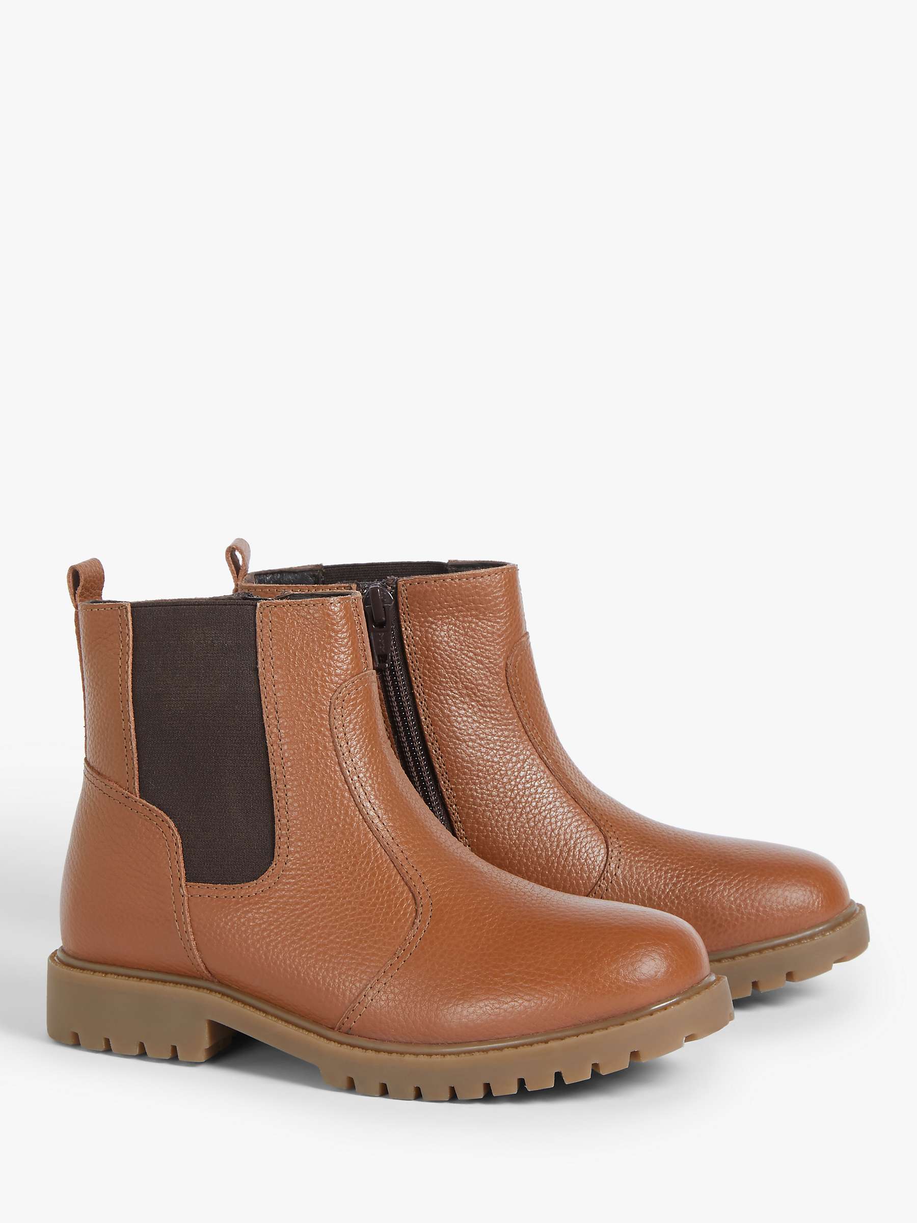 Buy John Lewis Kids' Leather Chelsea Boots Online at johnlewis.com