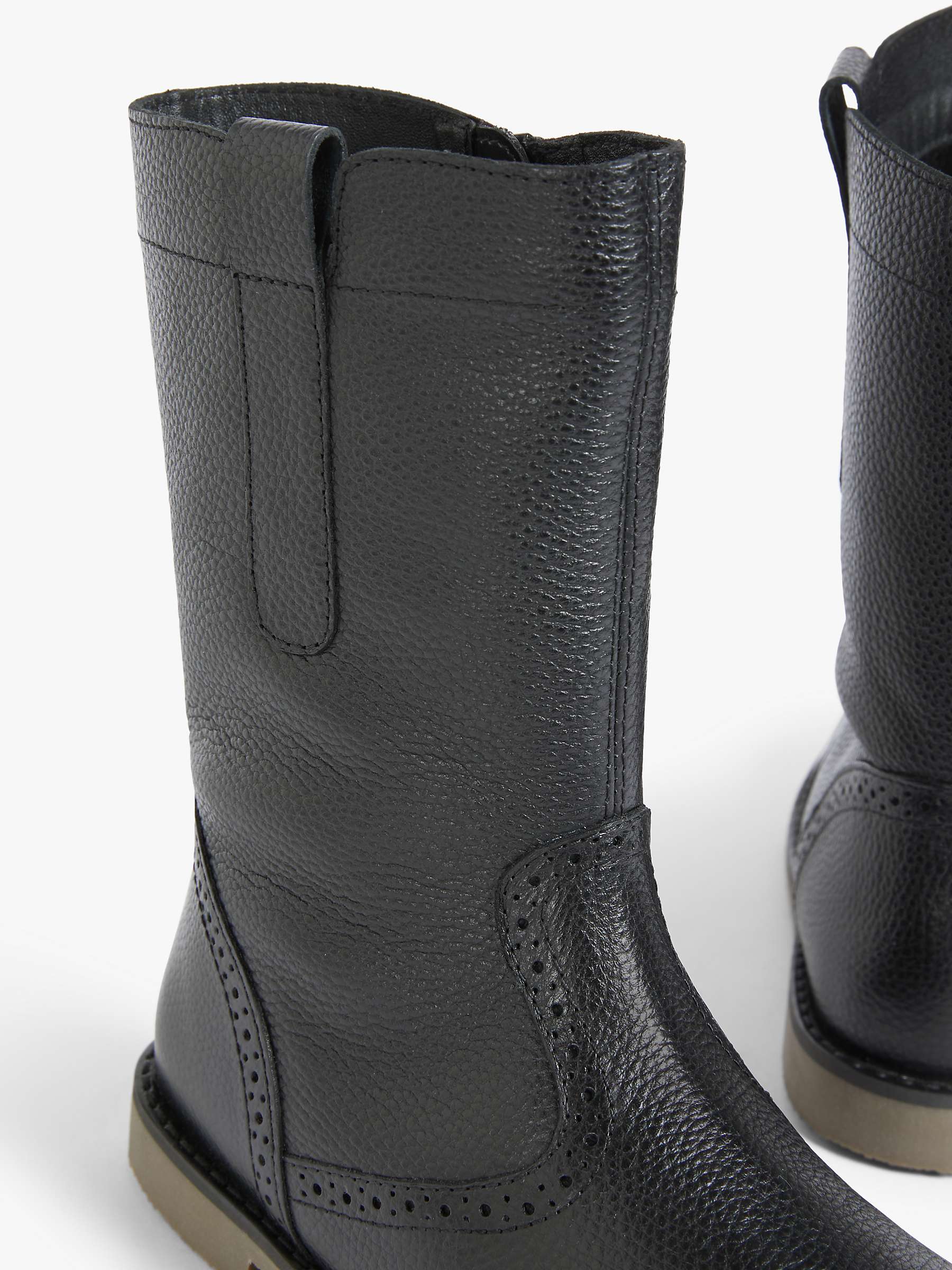 Buy John Lewis Kids' Isobel Leather Brogue Boots Online at johnlewis.com