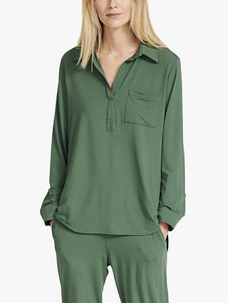 NRBY Evie Jersey Blouse, Sage