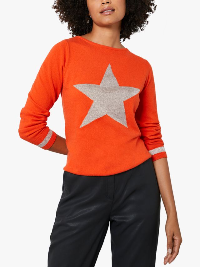 Mint velvet 2025 orange jumper