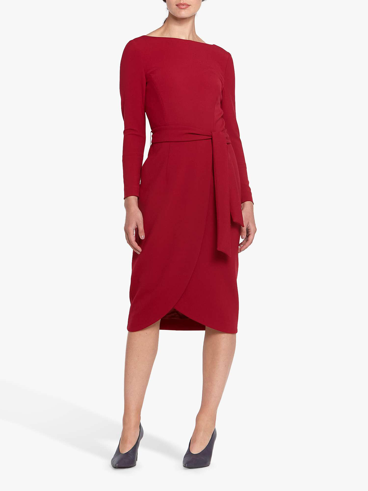 Buy Helen McAlinden Celina Wrap Knee Length Dress Online at johnlewis.com