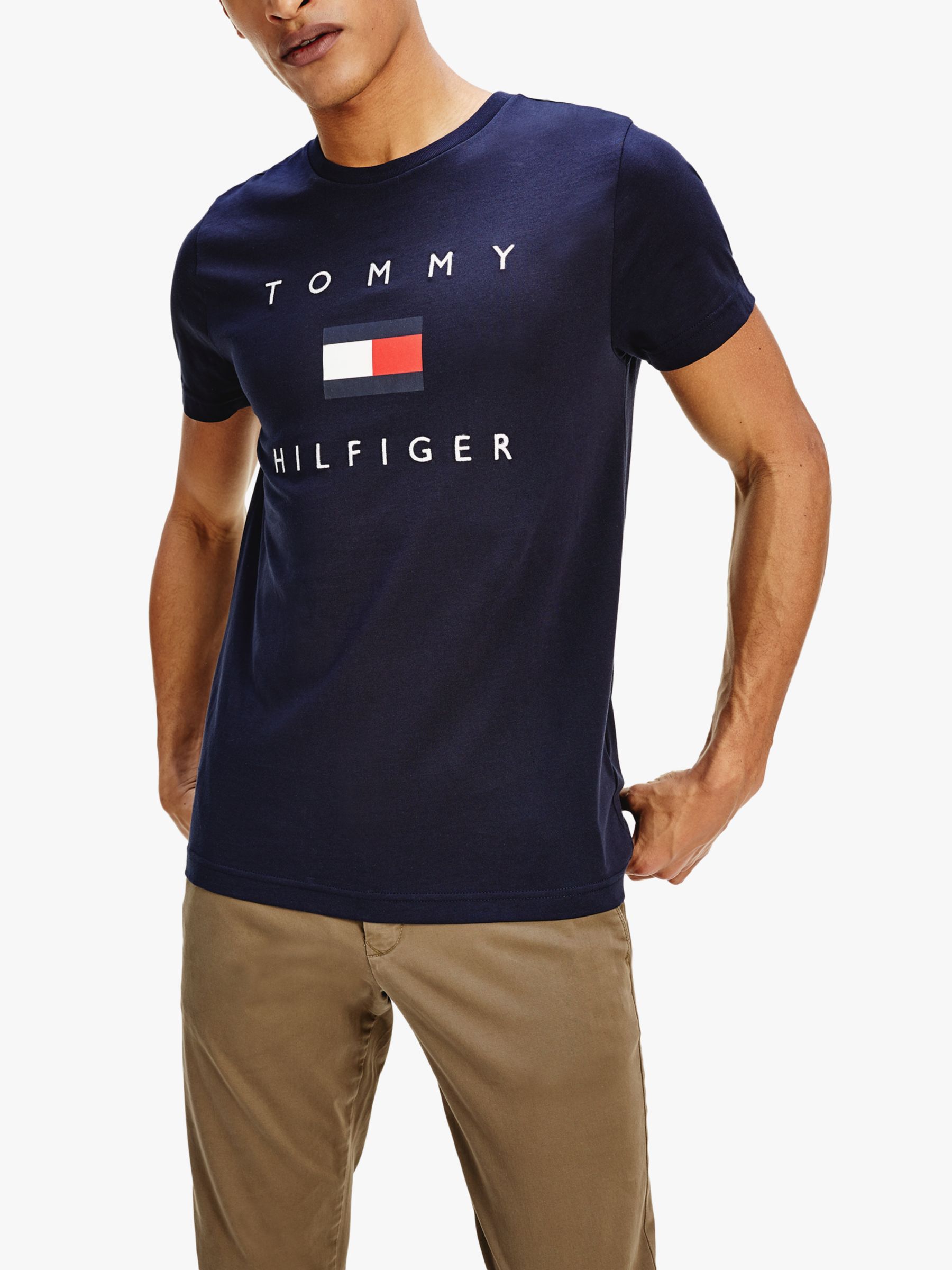 Tommy Hilfiger Flag Logo T-Shirt 