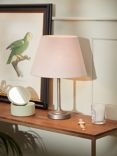 John Lewis Sophia Pure Linen Tapered Lampshade, Ash Rose