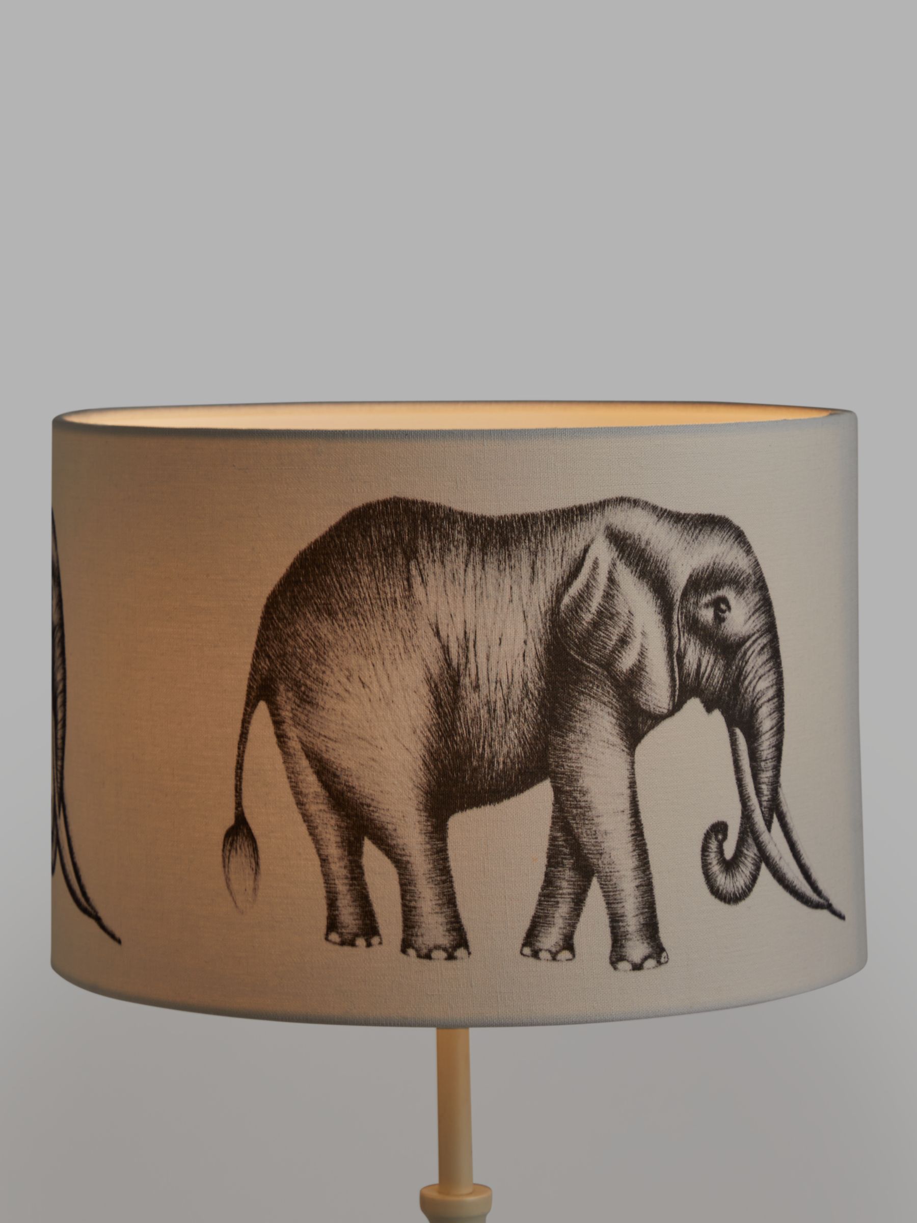 Photo of Harlequin elephant lampshade