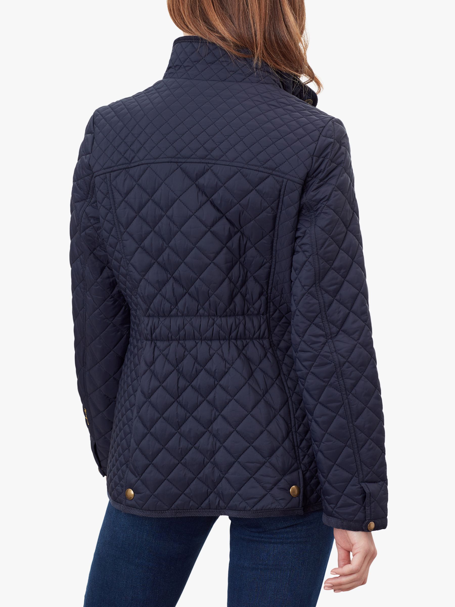 Joules Newdale Quilted Jacket, Marine Navy at John Lewis & Partners