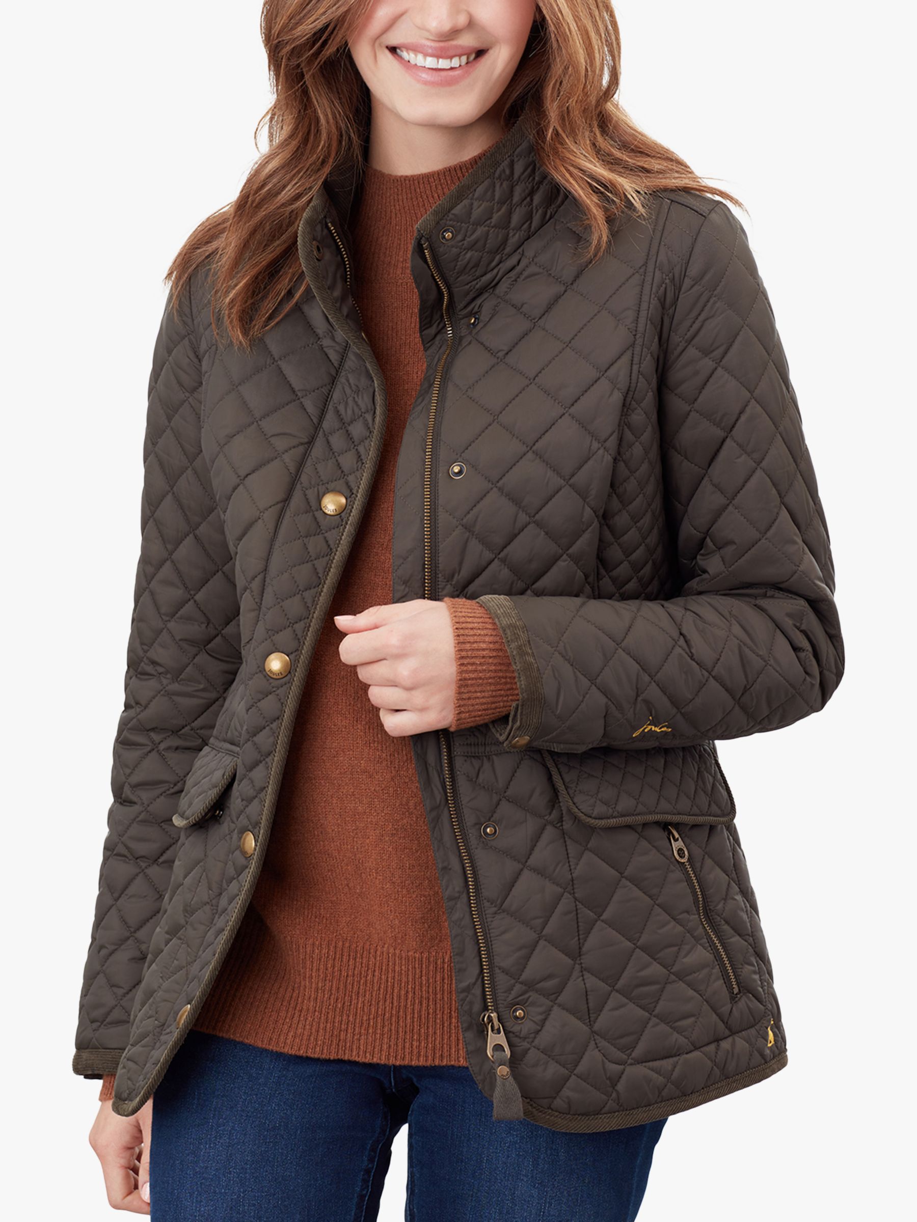 Joules Newdale Quilted Coat, Heritage 