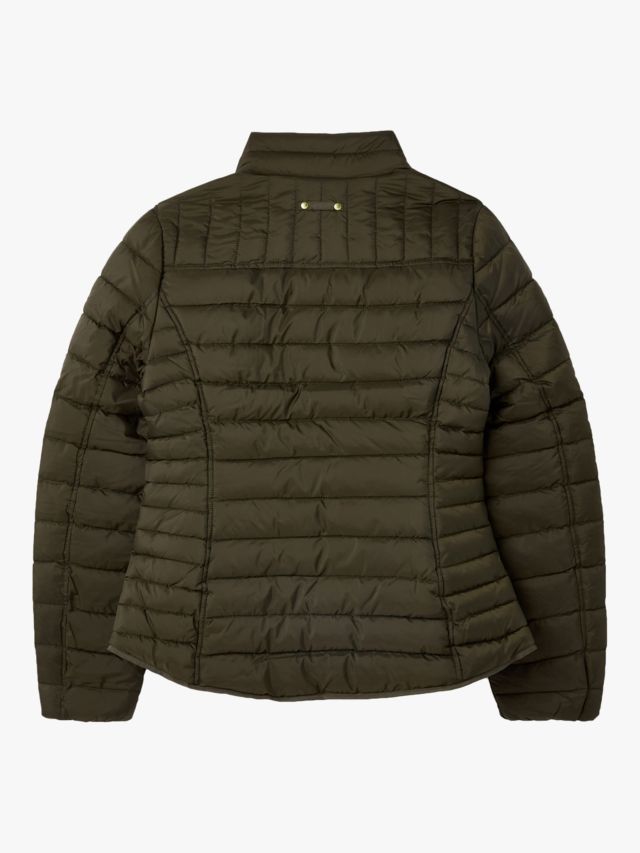 Buy Joules Canterbury Long Green Padded Coat from the Joules online shop