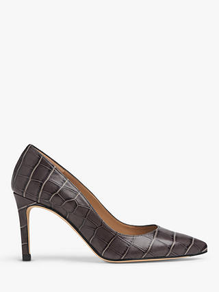 L.K.Bennett Floret Pointed Leather Court Shoes