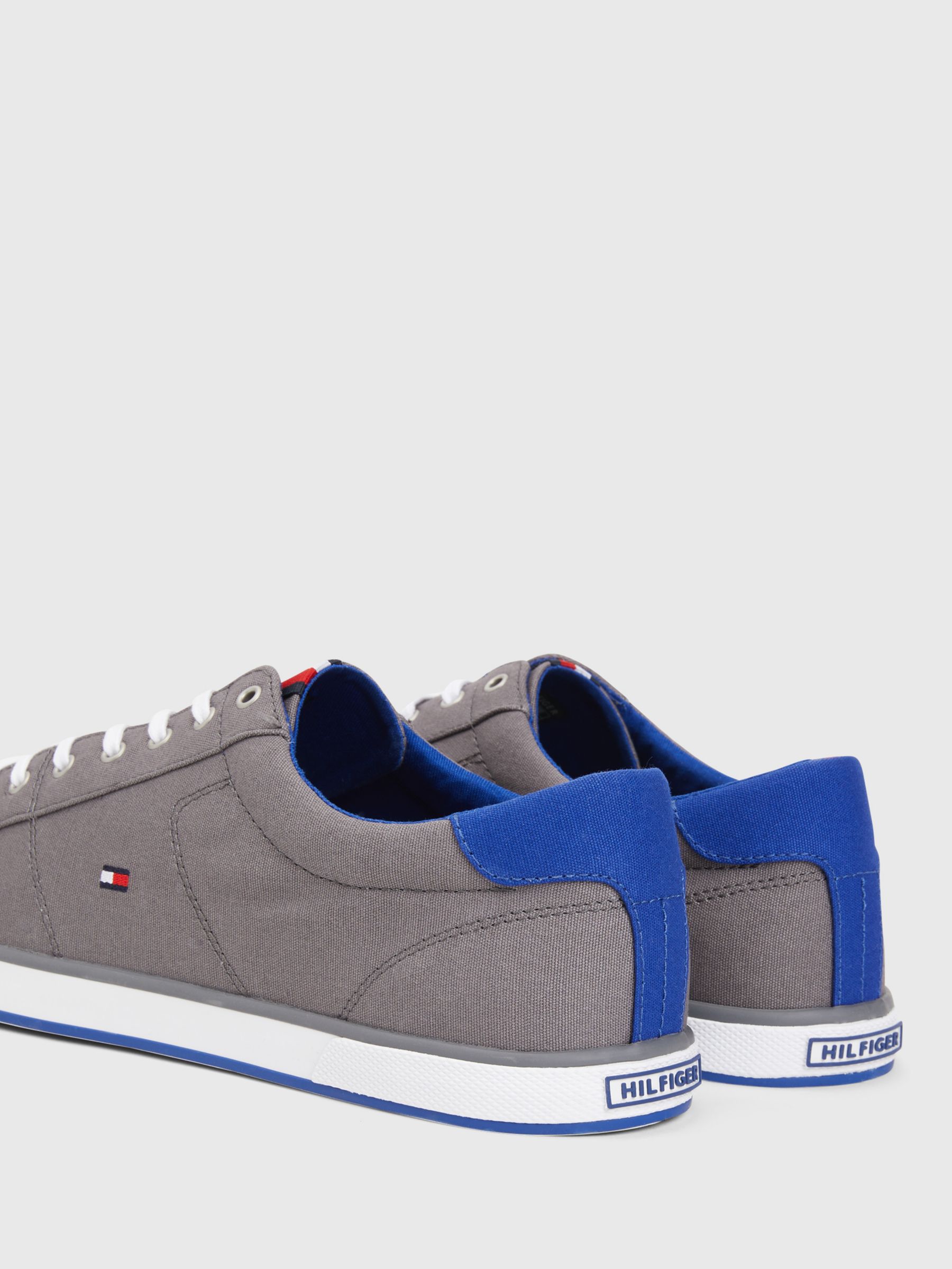 Buy Tommy Hilfiger Canvas Lace-Up Trainers Online at johnlewis.com