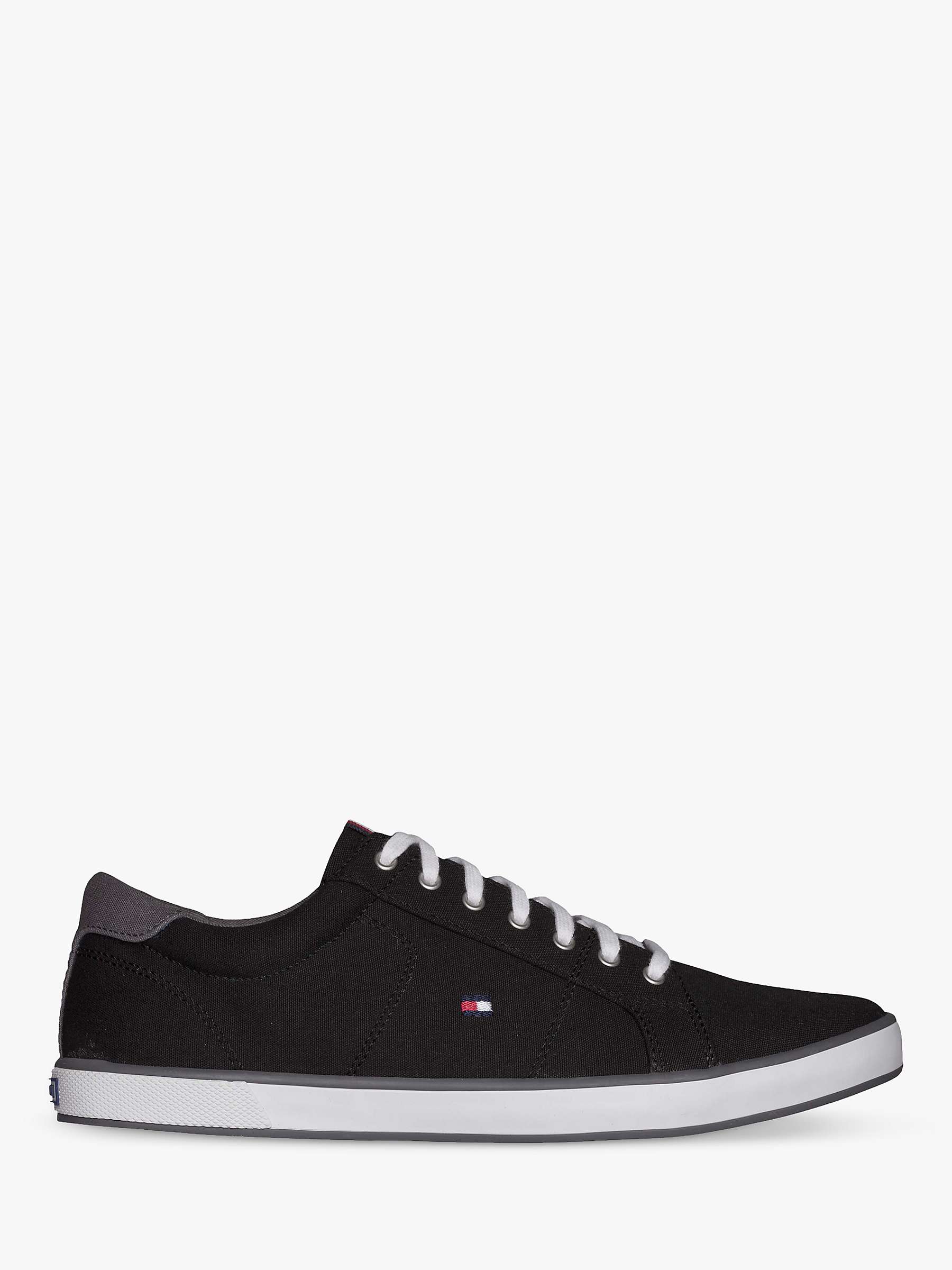 Buy Tommy Hilfiger Canvas Lace-Up Trainers Online at johnlewis.com