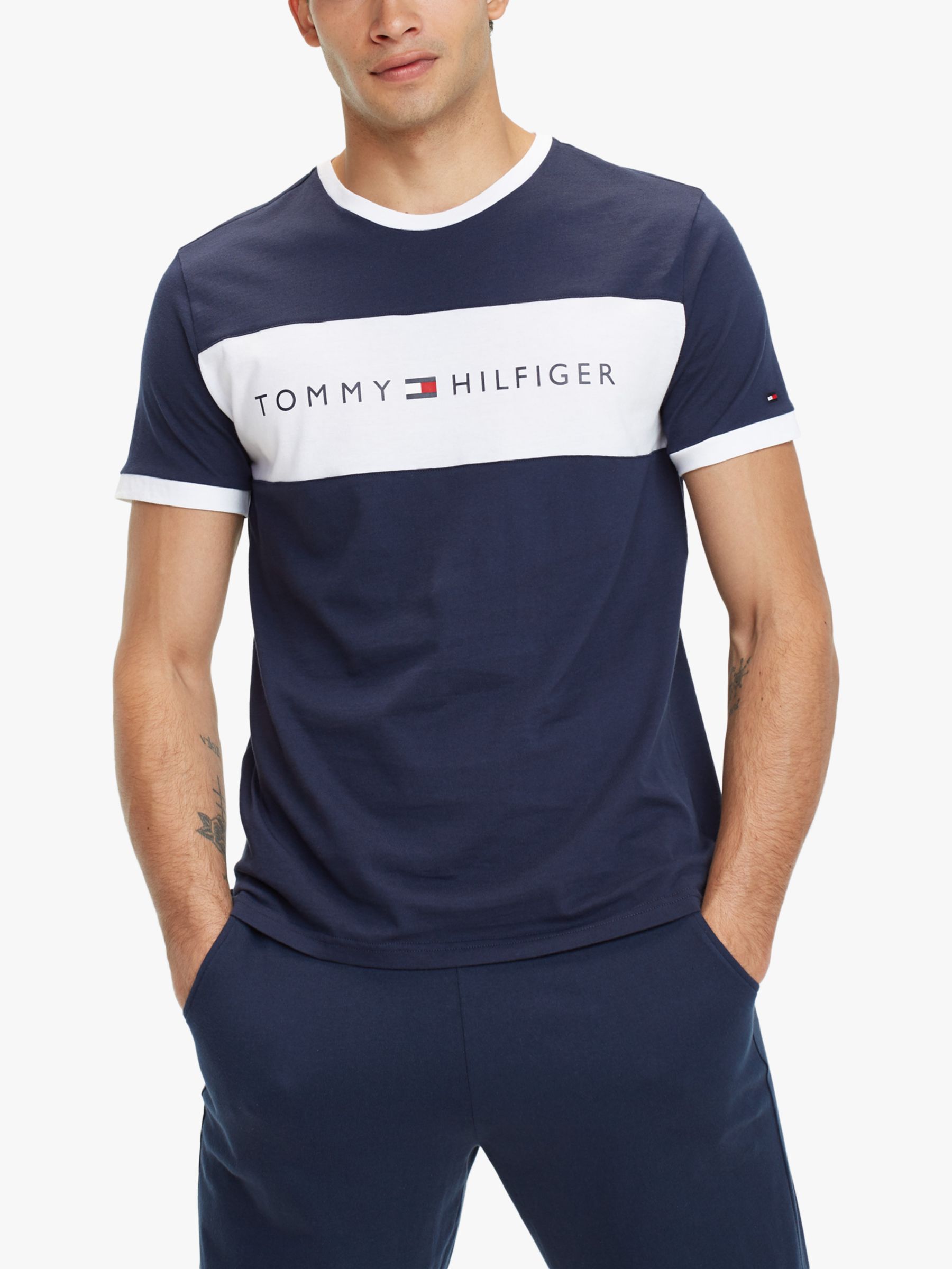 Tommy Hilfiger Logo T-Shirt, Navy