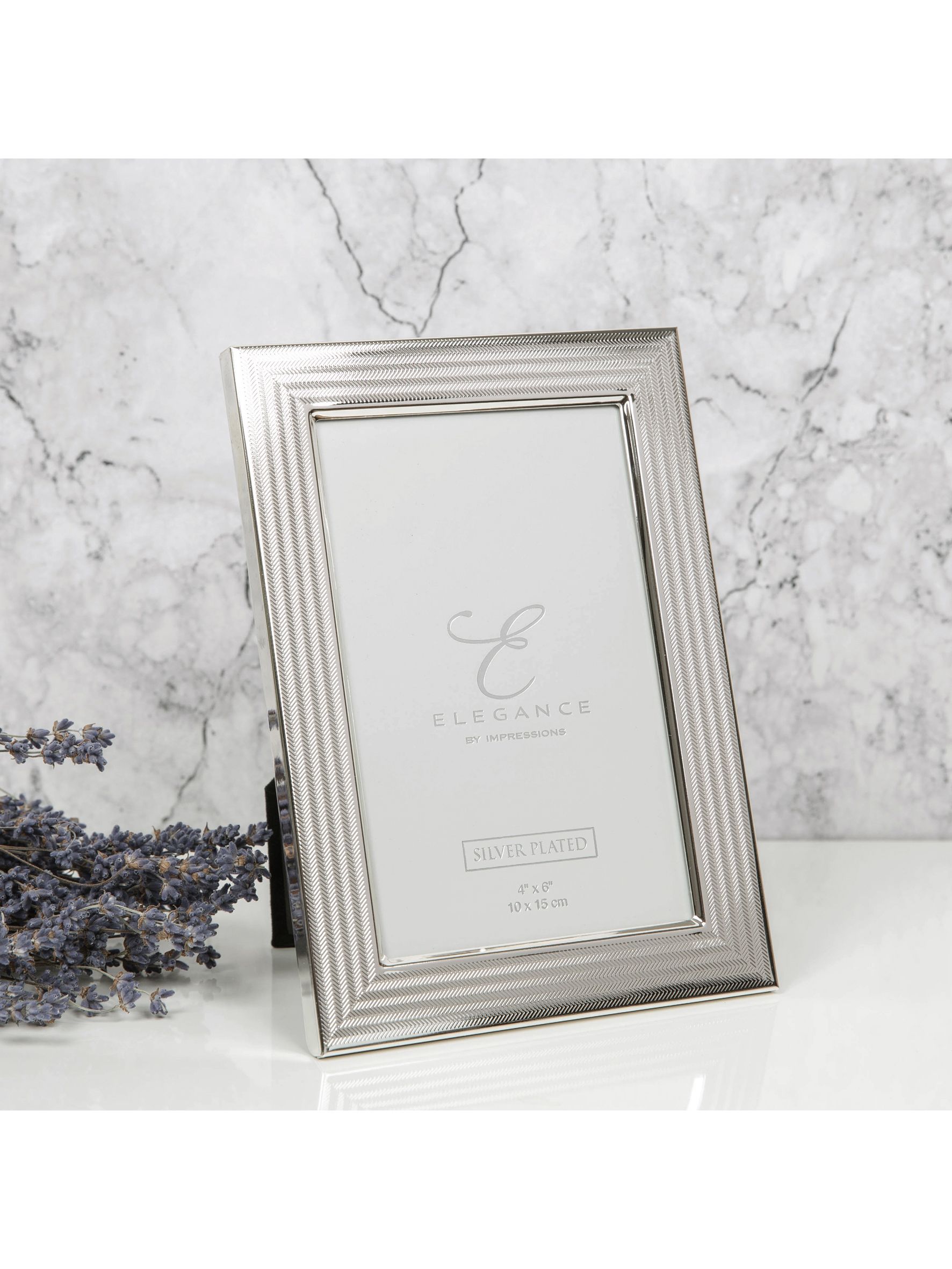 Photo frame 6x4 glass photo frame is very suitable for home wedding office  restaurant business silver