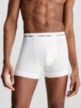 Calvin Klein Regular Cotton Stretch Trunks, Pack of 3, White