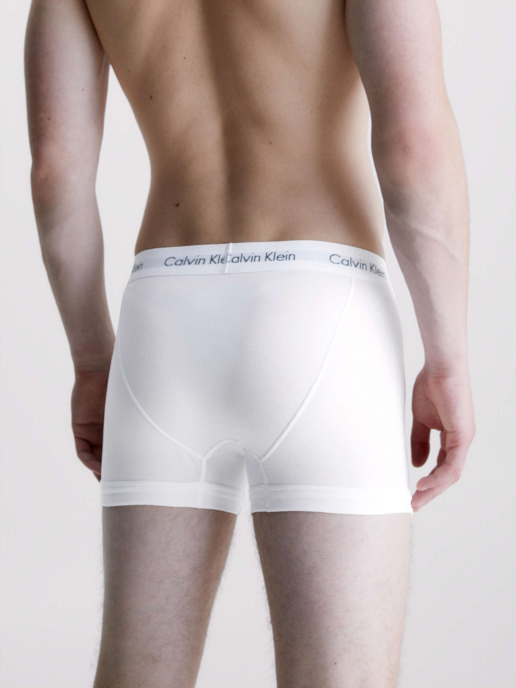Buy Calvin Klein Regular Cotton Stretch Trunks, Pack of 3 Online at johnlewis.com