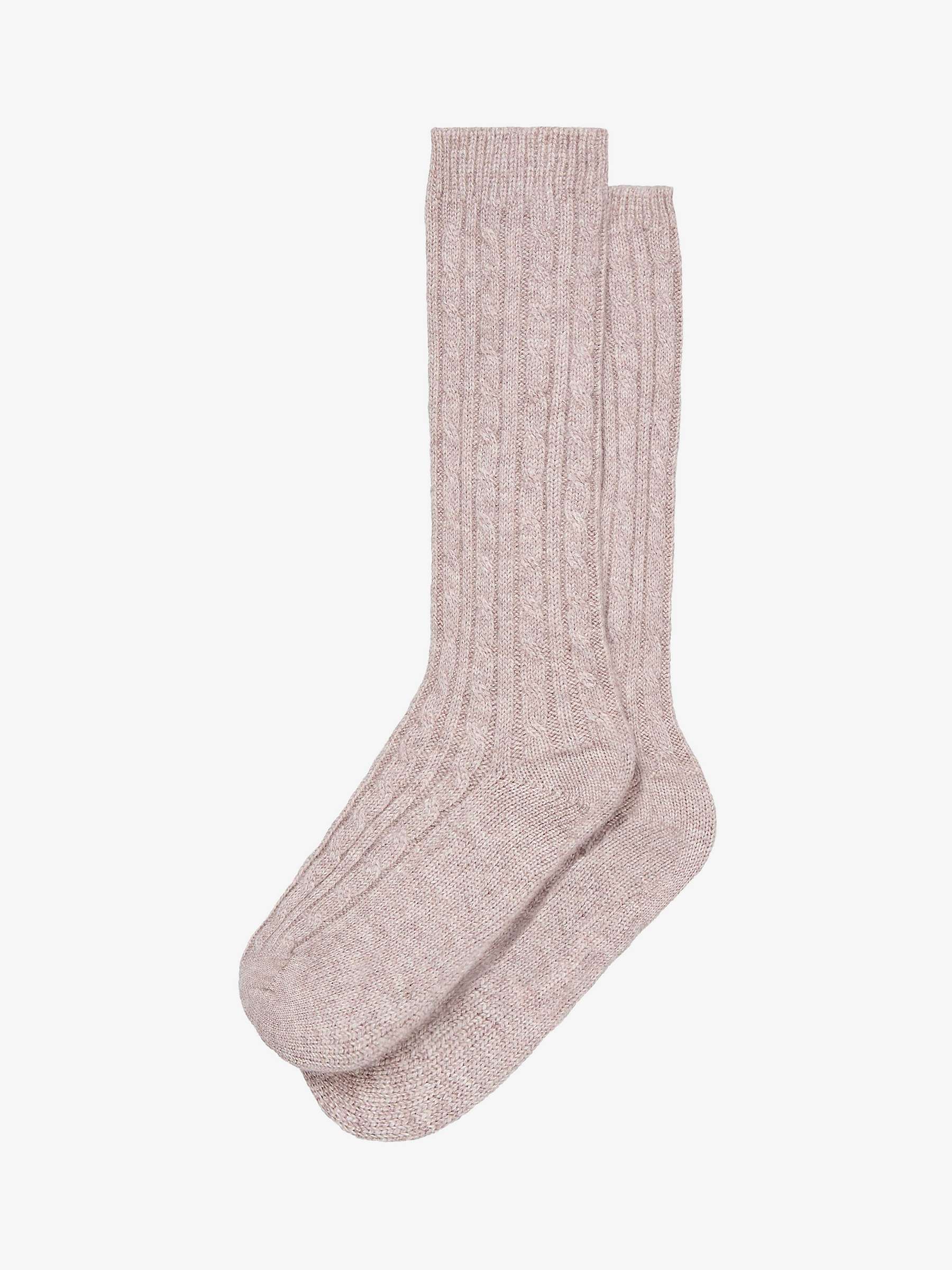 Buy Brora Cashmere Bed Socks Online at johnlewis.com
